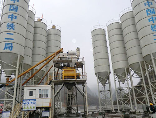 HZS40 Concrete Mixing Plant