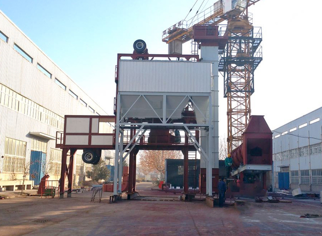 YLB Series Mobile Asphalt Mixing Plant