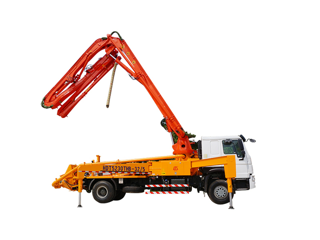 33m concrete boom pump truck