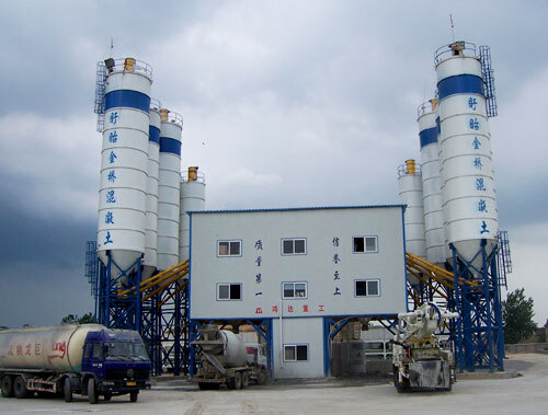 HZS100/120 Concrete Mixing Plant