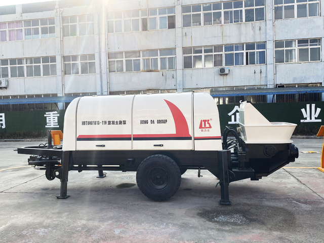 HBT80S1813-110 Trailer Concrete Pump