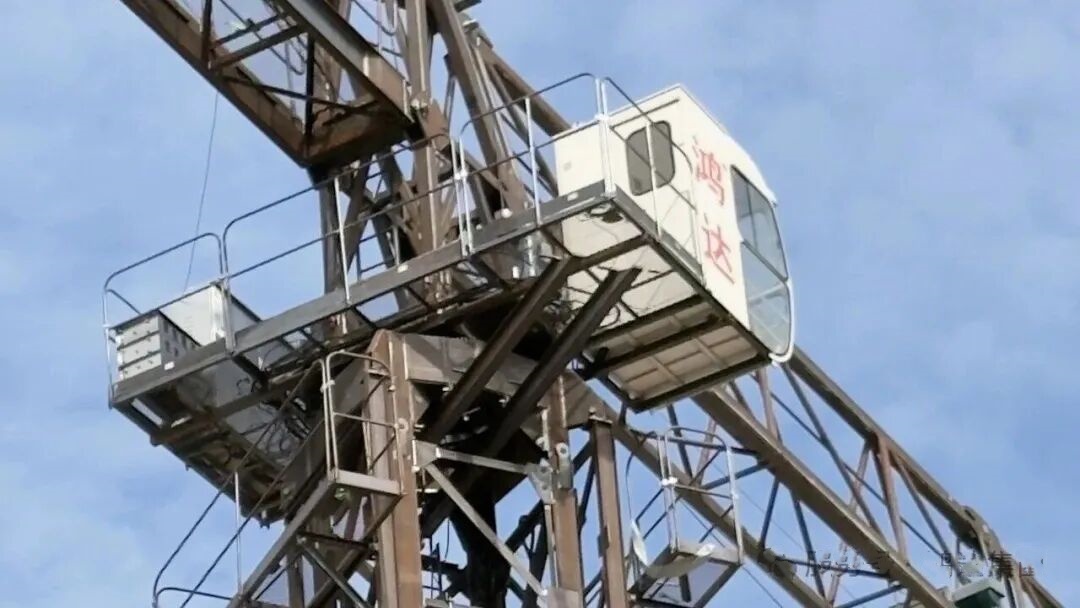 Hongda Group HP160(6515) tower crane exported to Guinea
