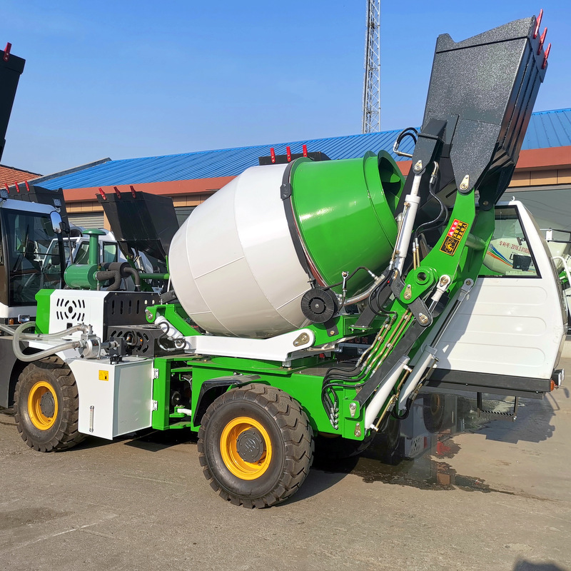 JBC1.6R Self Loading Concrete Mixer