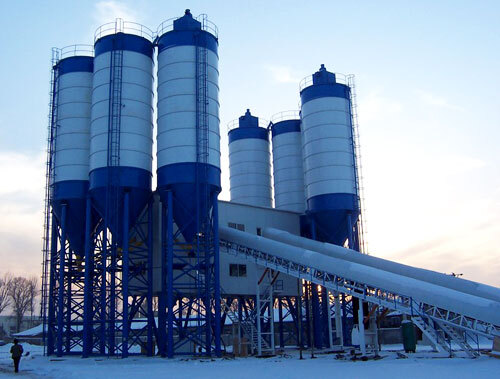 HZS150/180 Concrete Mixing Plant