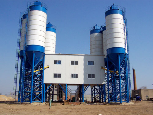 HZS75/90 Concrete Mixing Plant